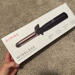 New in box, Gimme Beauty wireless curling iron